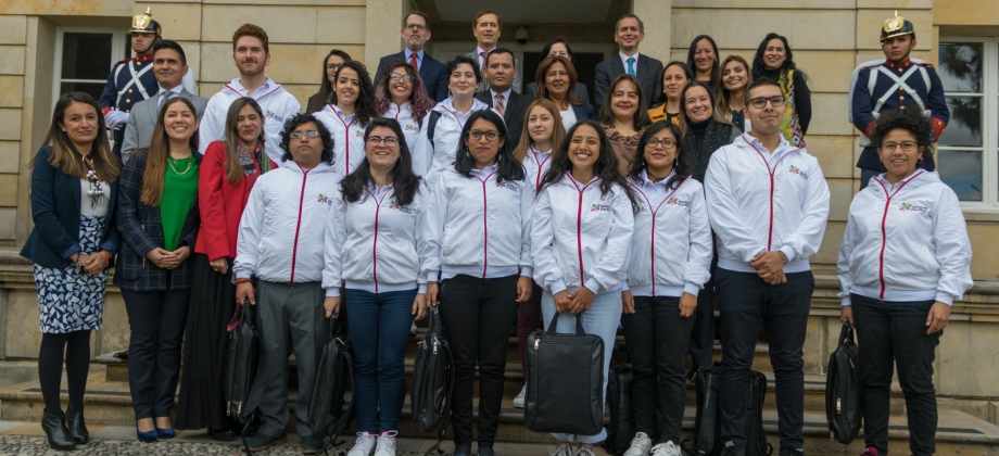 En el marco del Proyecto de Voluntariado de Alianza del Pacífico, Colombia dio la bienvenida a jóvenes de Chile, México y Perú
