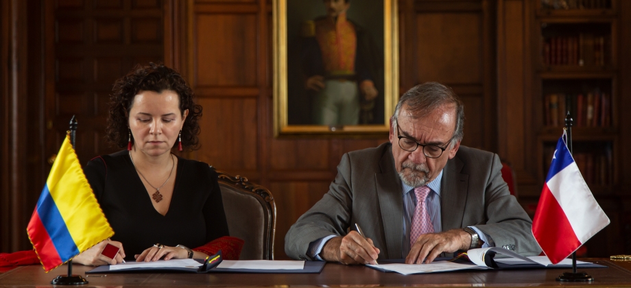 Colombia y Chile celebran Reunión de Evaluación de medio término del Programa Bilateral de Cooperación 2018-2020