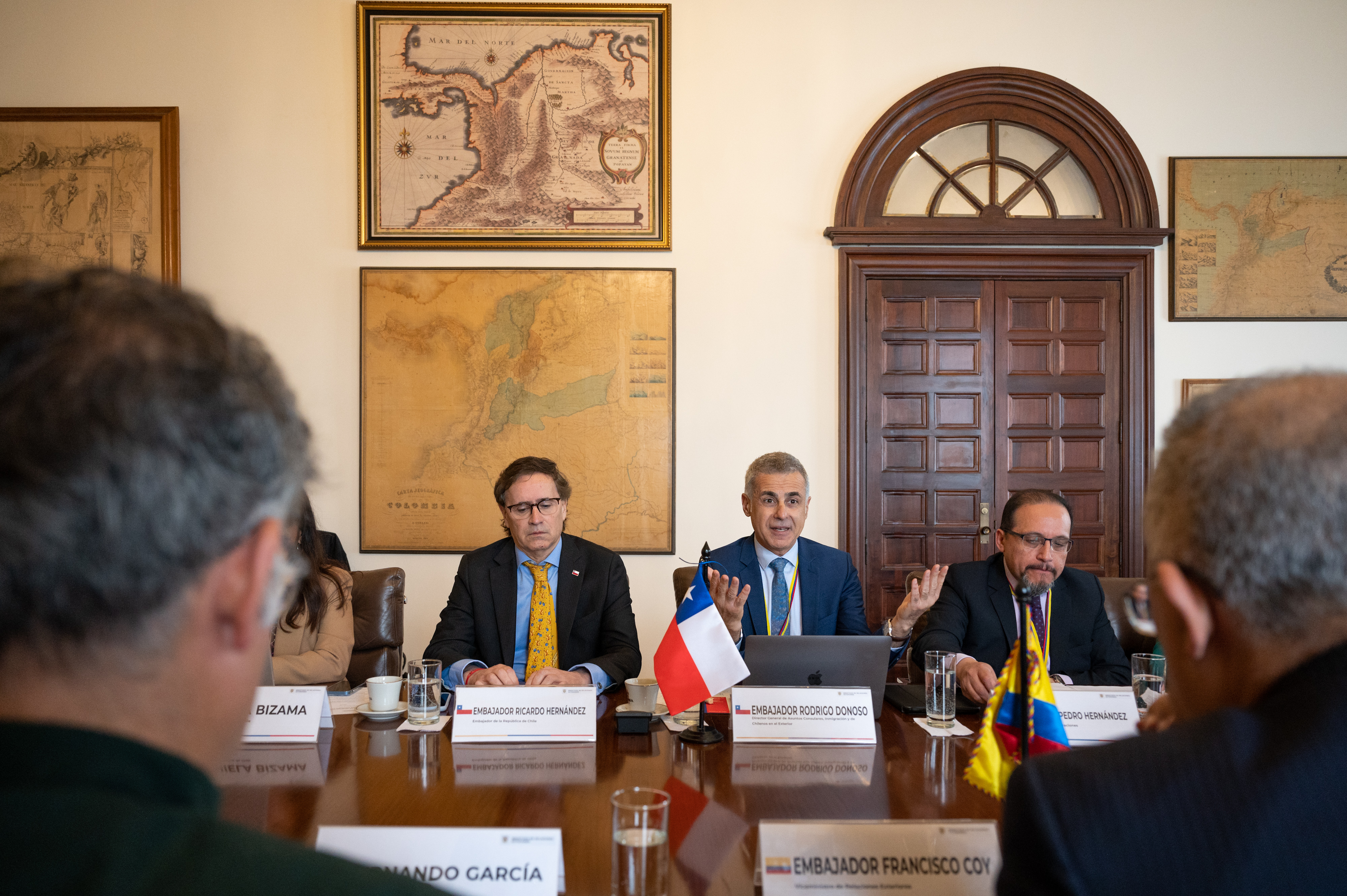 Chile y Colombia llevaron a cabo la III reunión de la Comisión de Asuntos Migratorios y Consulares, Colombia-Chile