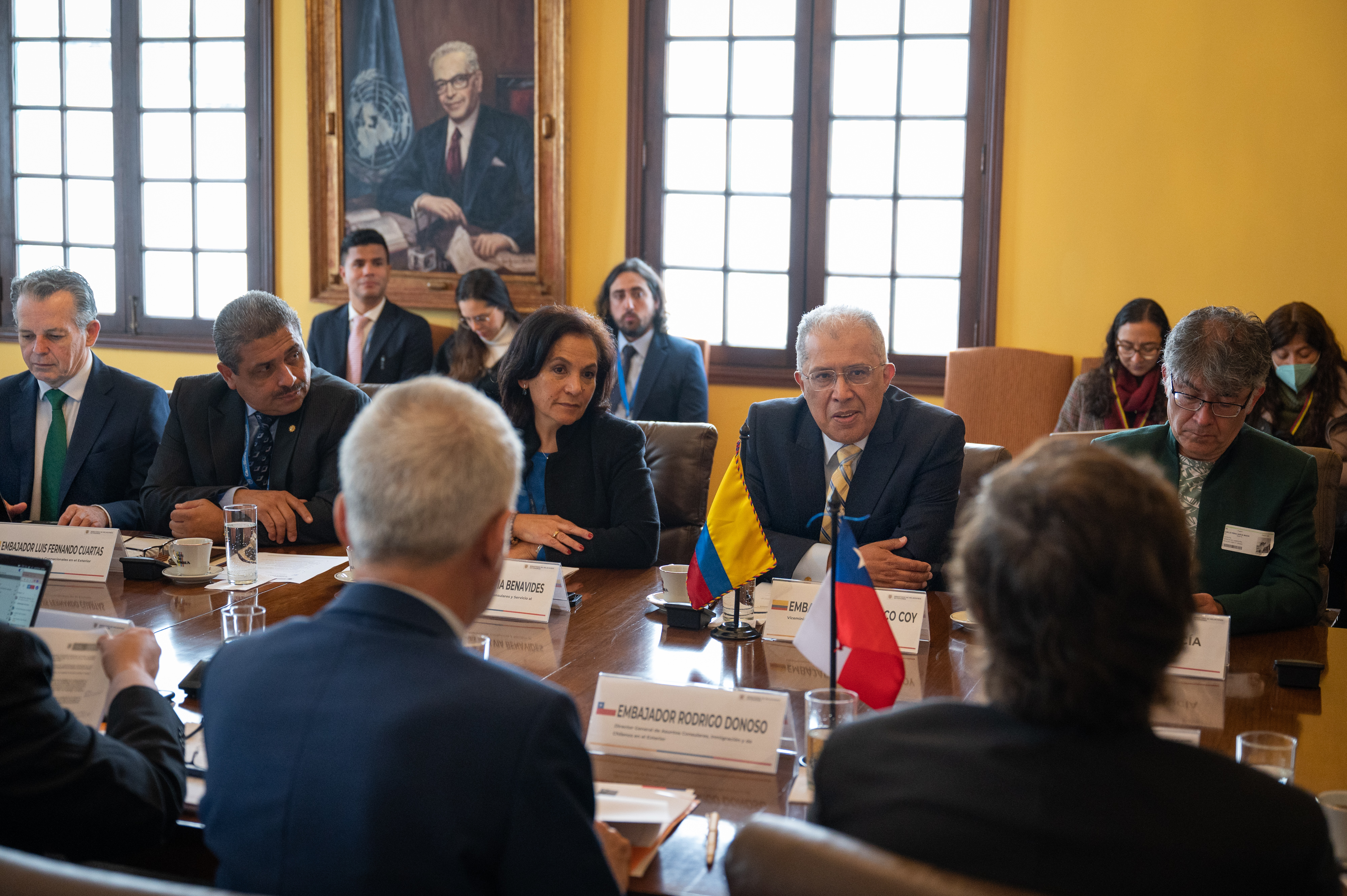 Chile y Colombia llevaron a cabo la III reunión de la Comisión de Asuntos Migratorios y Consulares, Colombia-Chile