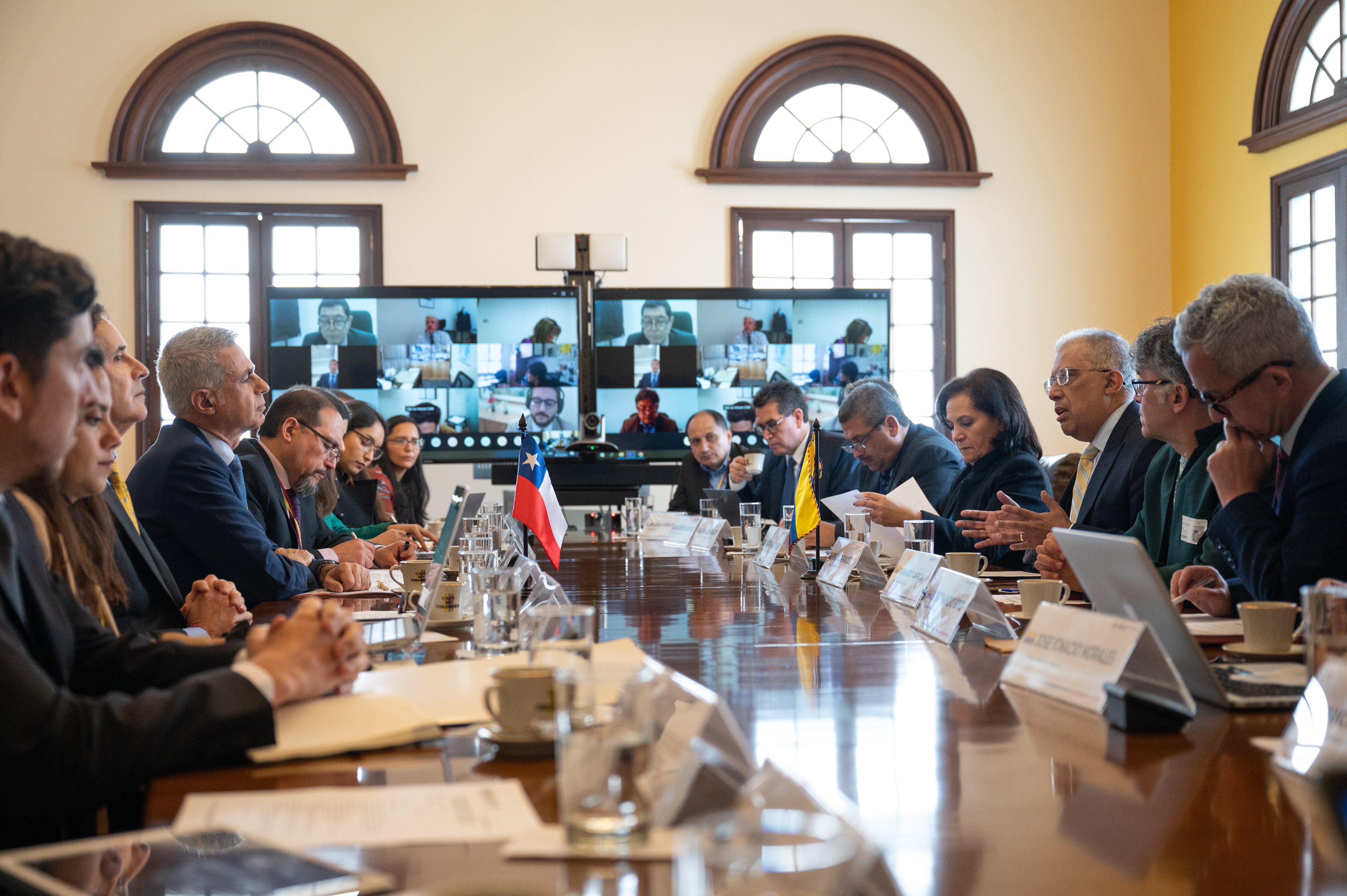 Chile y Colombia llevaron a cabo la III reunión de la Comisión de Asuntos Migratorios y Consulares, Colombia-Chile