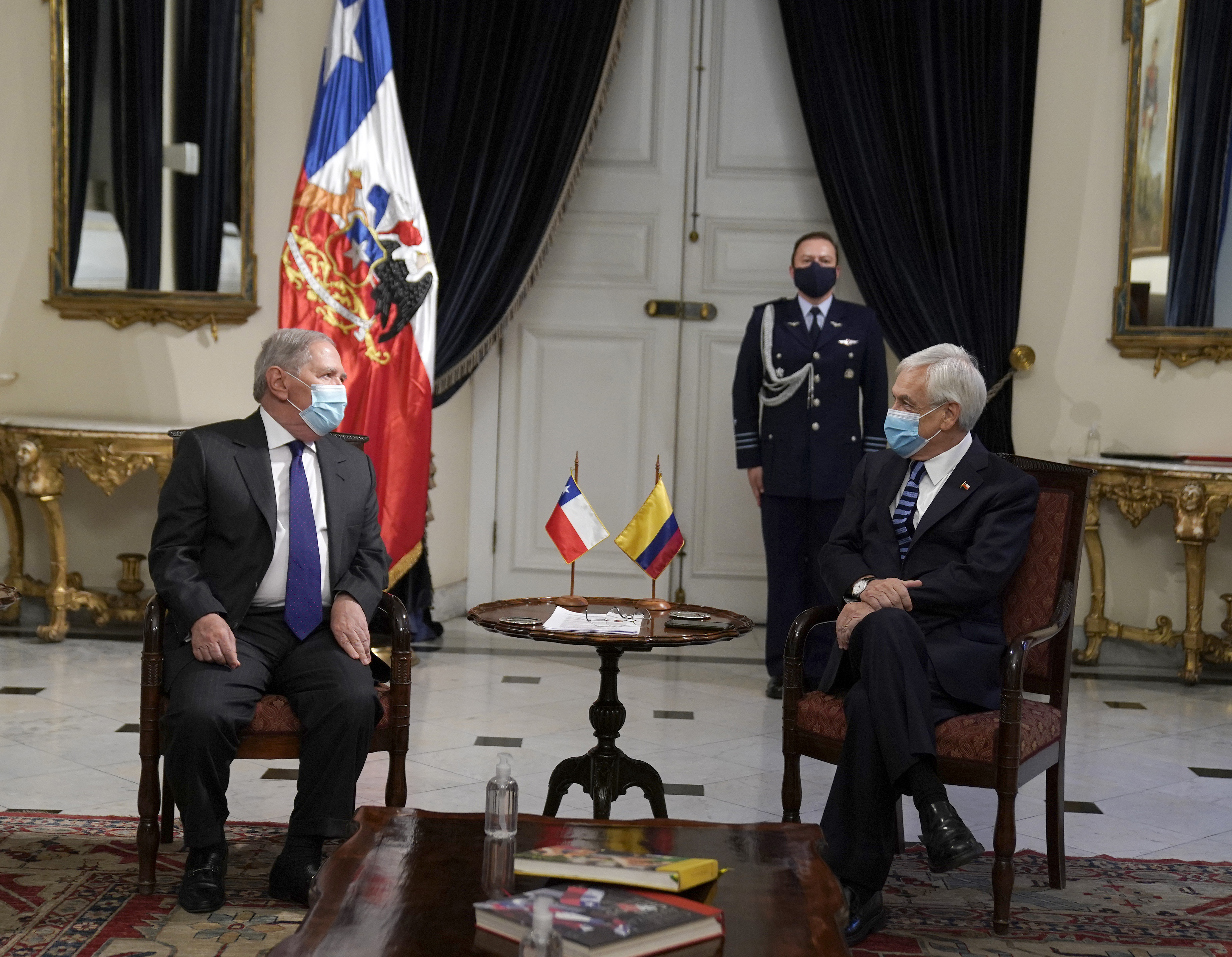 Embajador Guillermo Botero Nieto presentó cartas credenciales al Presidente de Chile, Sebastián Piñera