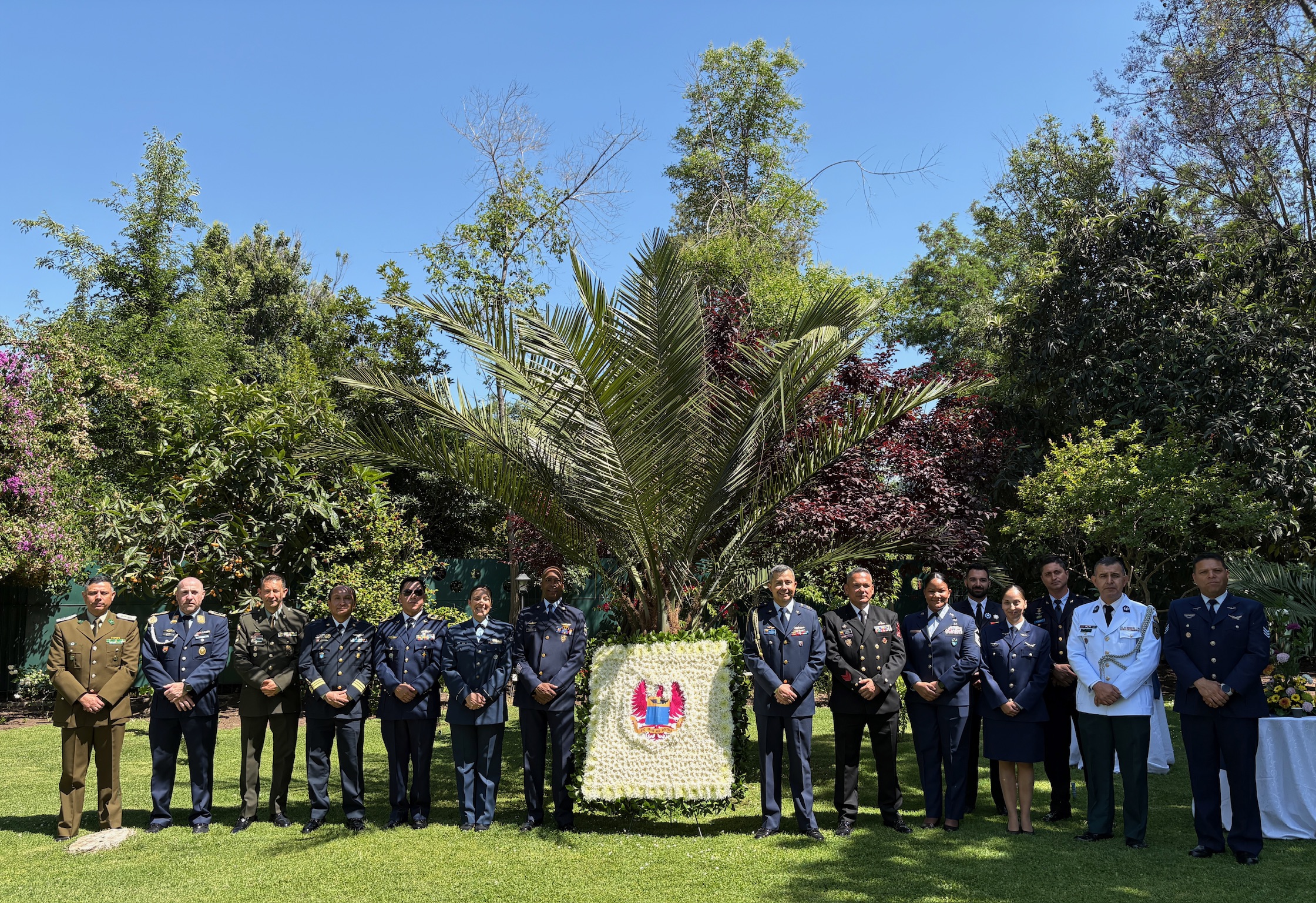 Conmemoración de los 106 años de la Fuerza Aeroespacial Colombiana en Chile