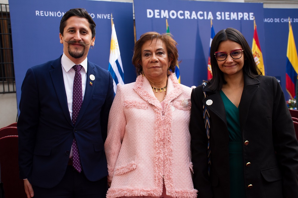 Participación exitosa del gobierno de Colombia en la Reunión de Alto Nivel “Democracia Siempre”