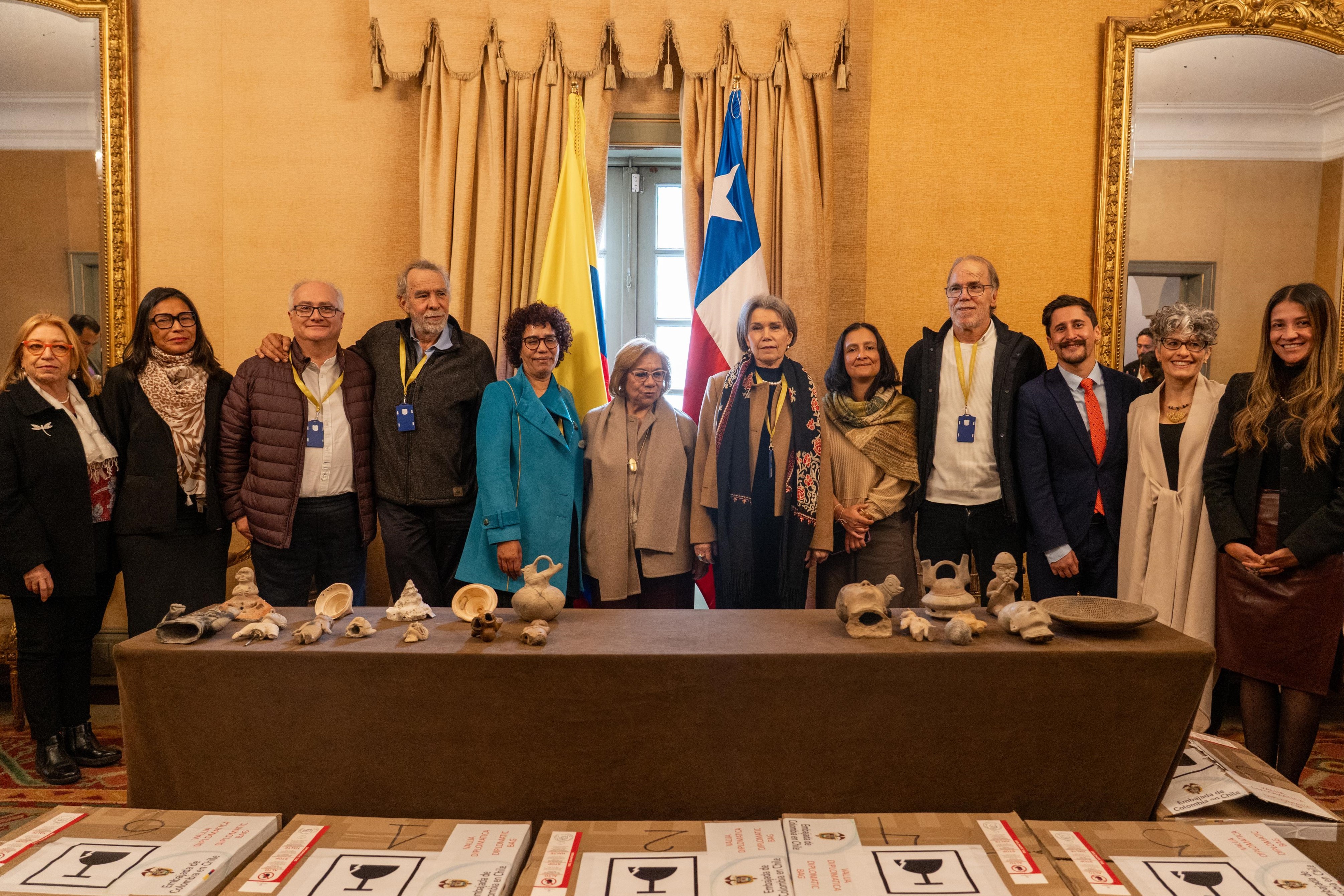 Repatriación de piezas arqueológicas