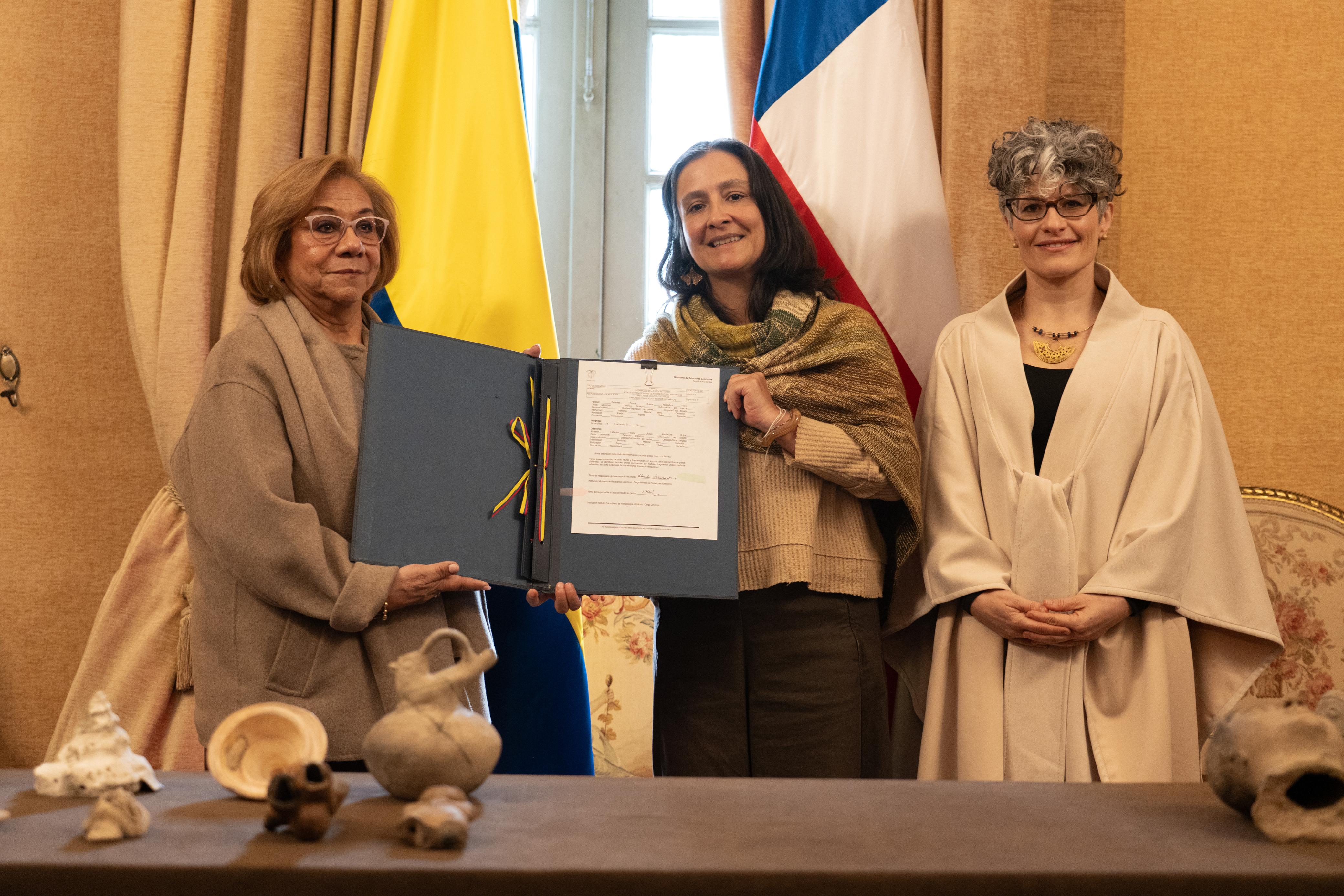 Repatriación de piezas arqueológicas