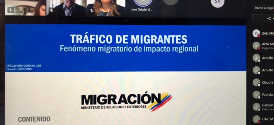 Abordaje del delito de tráfico ilícito de migrantes entre Colombia-Chile