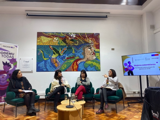 Con la participación de Mary Grueso Romero concluyen jornadas “Mujeres colombianas: Derribando estereotipos de género en Chile”