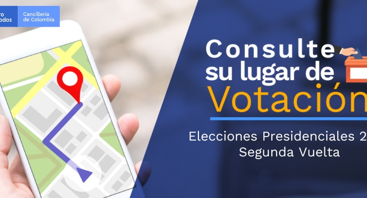 Puestos de votación en el exterior disponibles para la segunda vuelta de las Elecciones Presidenciales 2022