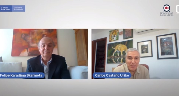 La Embajada de Colombia en Chile realizó un conversatorio sobre la Serranía del Chiribiquete con el arqueólogo y antropólogo Carlos Castaño  
