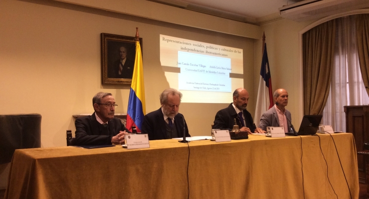 La Embajada de Colombia en Chile celebró el bicentenario de la independencia