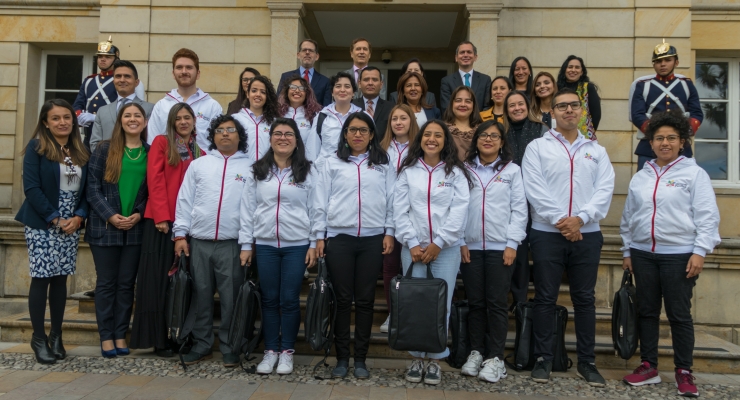 En el marco del Proyecto de Voluntariado de Alianza del Pacífico, Colombia dio la bienvenida a jóvenes de Chile, México y Perú